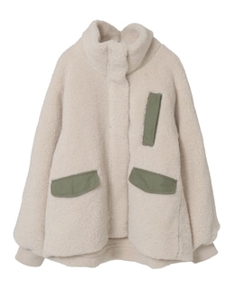 【ボアブルゾン】