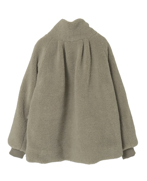 【ボアブルゾン】 詳細画像 モカ 12