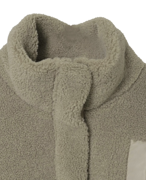 【ボアブルゾン】 詳細画像 モカ 13