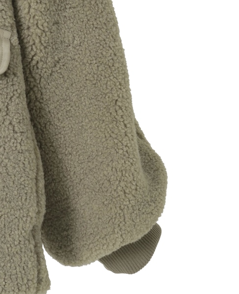 【ボアブルゾン】 詳細画像 モカ 14