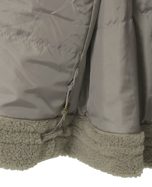 【ボアブルゾン】 詳細画像 モカ 18