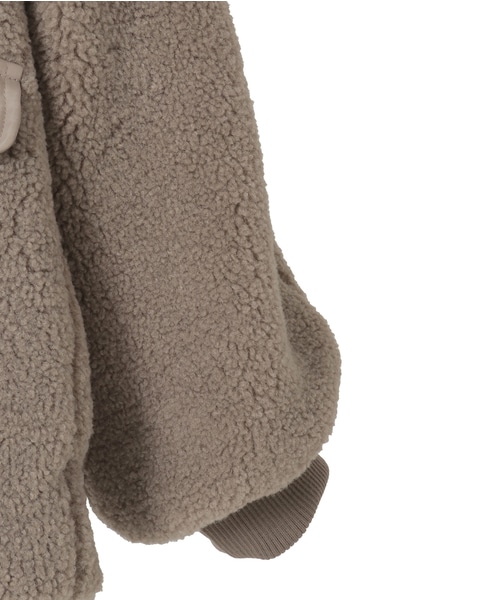 【ボアブルゾン】 詳細画像 モカ 4