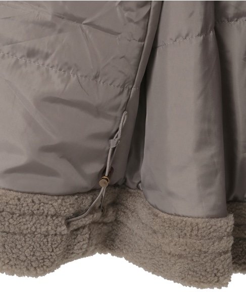 【ボアブルゾン】 詳細画像 モカ 8