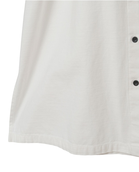 ポケット付きシャツワンピース 詳細画像 ホワイト 14