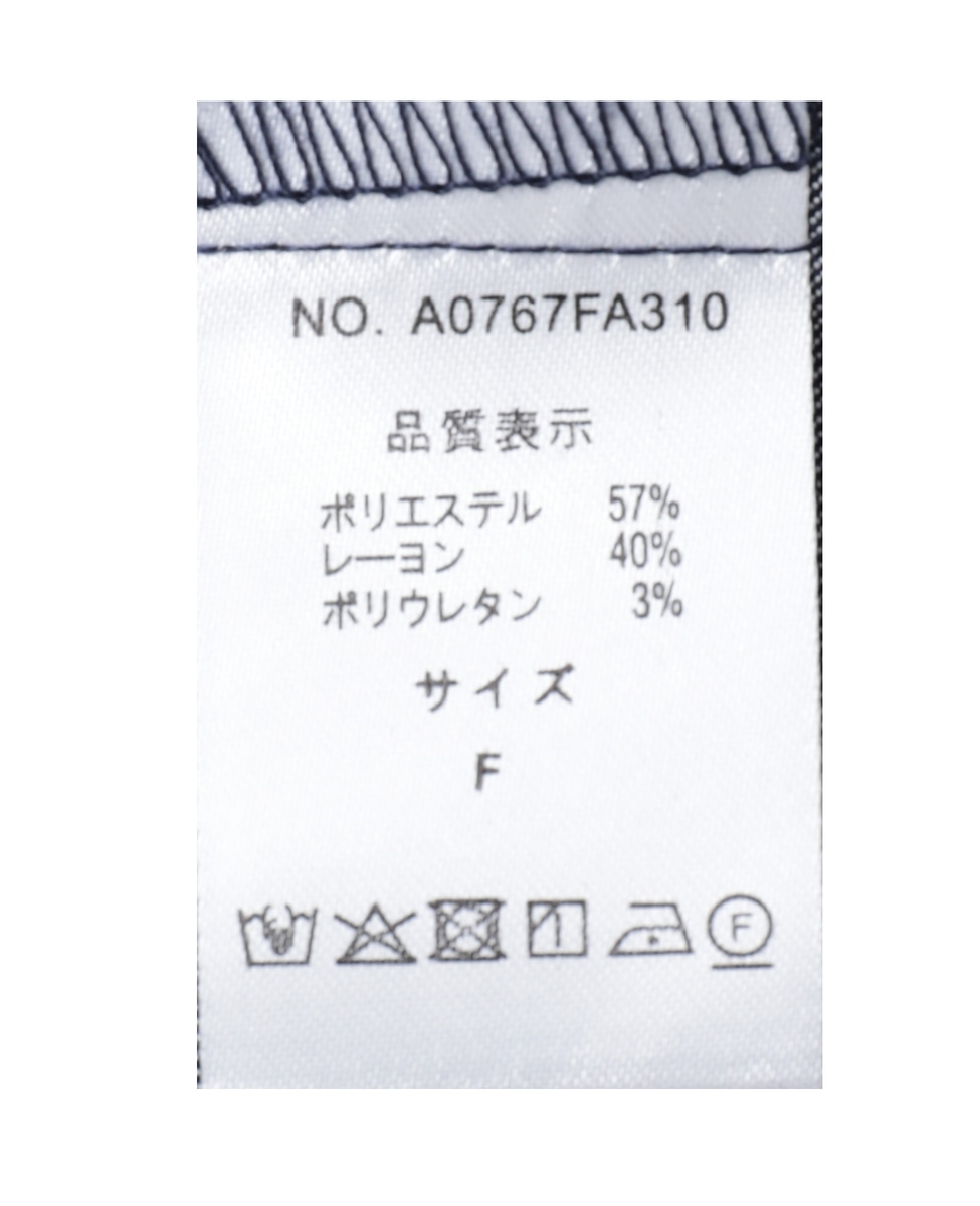 オープンカラーワンピース 詳細画像 インディゴブルー 33