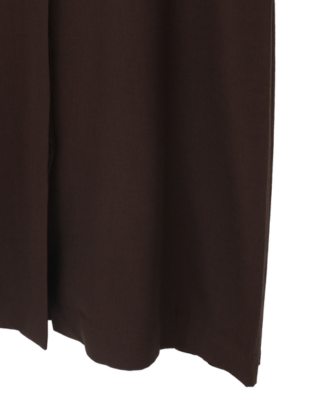Vネックジレワンピース 詳細画像 ブラウン 5