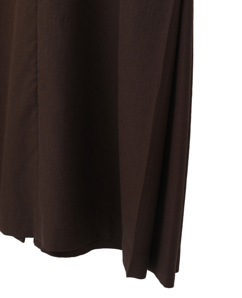 Vネックジレワンピース 詳細画像 ブラウン 6