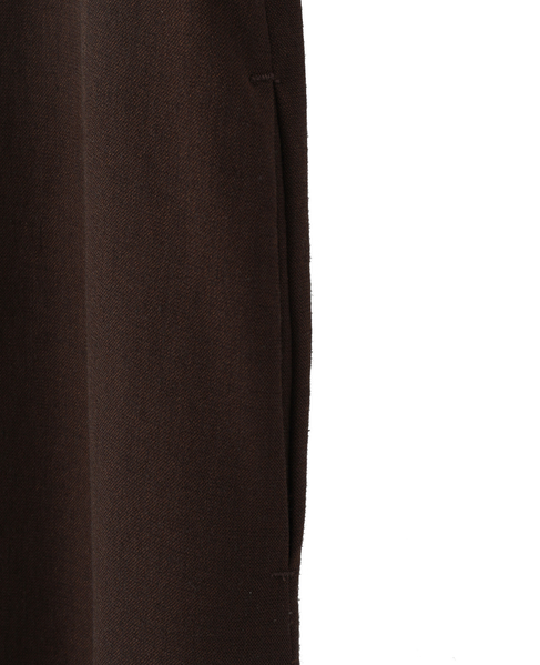 Vネックジレワンピース 詳細画像 ブラウン 8