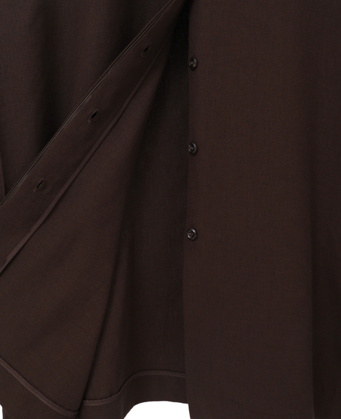 Vネックジレワンピース 詳細画像 ブラウン 9