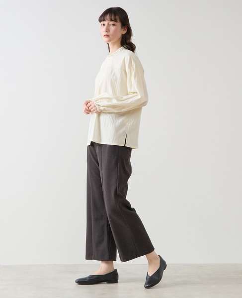 【LOURMARIN】パフスリーブブラウス 詳細画像 クリーム 3