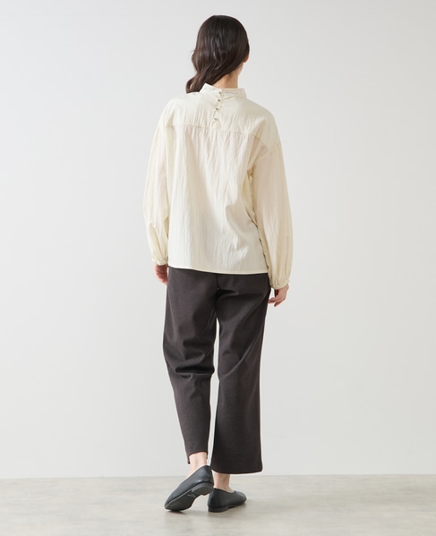 【LOURMARIN】パフスリーブブラウス 詳細画像 クリーム 6