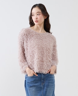 ボートネックプルオーバー