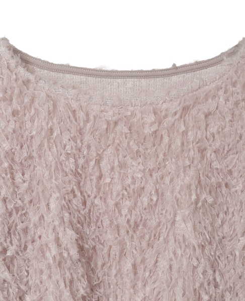 ボートネックプルオーバー 詳細画像 ピンク系その他 13