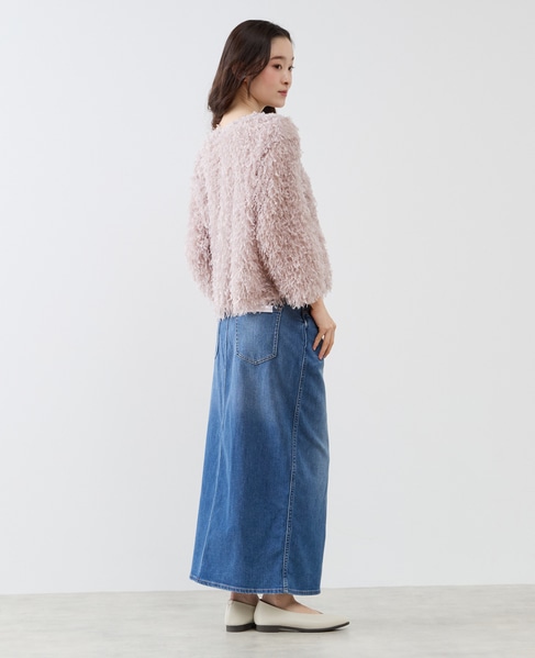 ボートネックプルオーバー 詳細画像 ピンク系その他 8