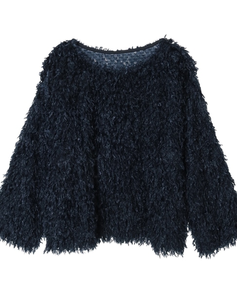 ボートネックプルオーバー 詳細画像 ネイビー 10