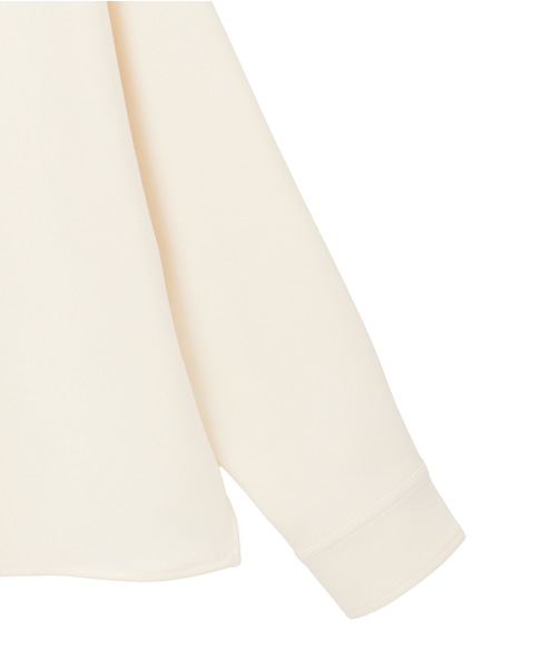 【LOURMARIN】クルーネックドルマンブラウス 詳細画像 ホワイト 14