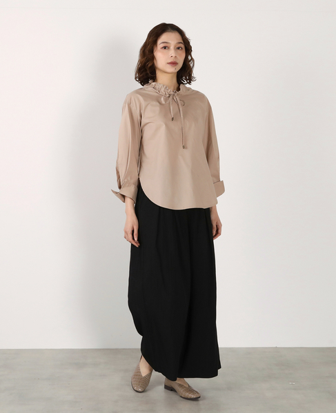 フード付きブラウス 詳細画像 ベージュ 10