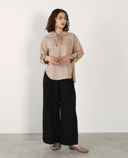 フード付きブラウス 詳細画像 ベージュ 3