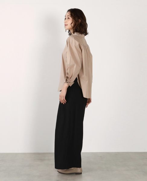 フード付きブラウス 詳細画像 ベージュ 5