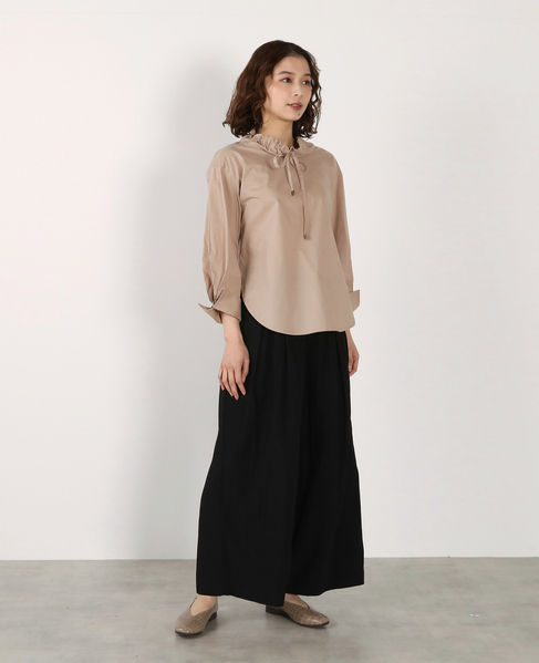フード付きブラウス 詳細画像 ベージュ 9