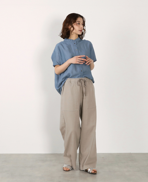 フリルドルマンブラウス 詳細画像 ブルー 10