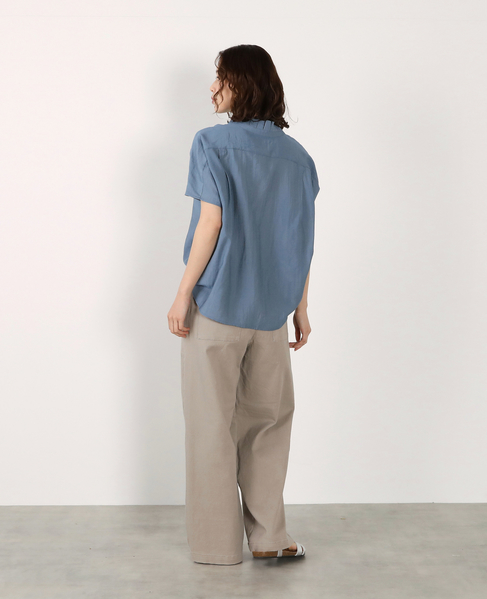 フリルドルマンブラウス 詳細画像 ブルー 7