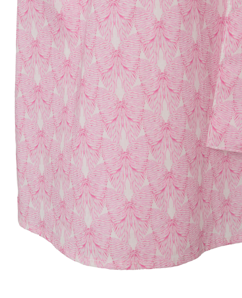 【LOURMARIN】リバティプリントボウタイブラウス 詳細画像 ピンク 17