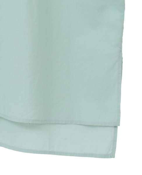 【LOURMARIN】シャツカラーフレンチブラウス 詳細画像 ミント 5