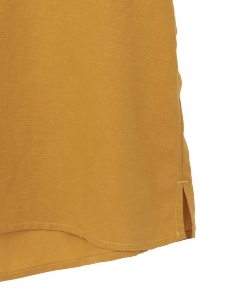 【LOURMARIN】フリルスリーブブラウス 詳細画像 イエロー 6