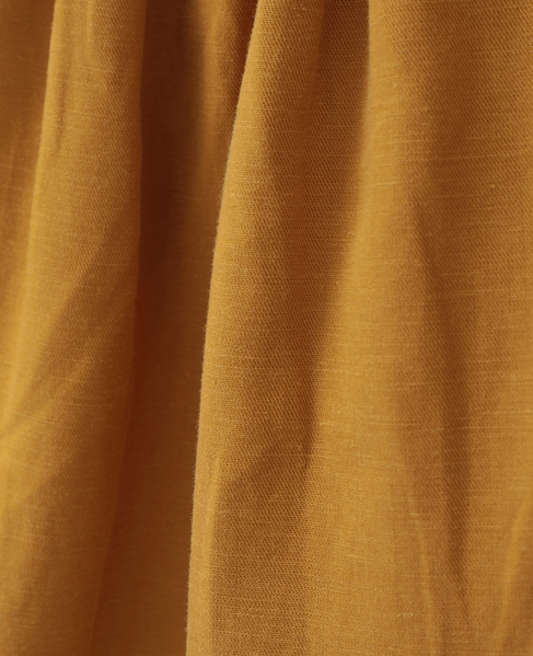 【LOURMARIN】フリルスリーブブラウス 詳細画像 イエロー 7