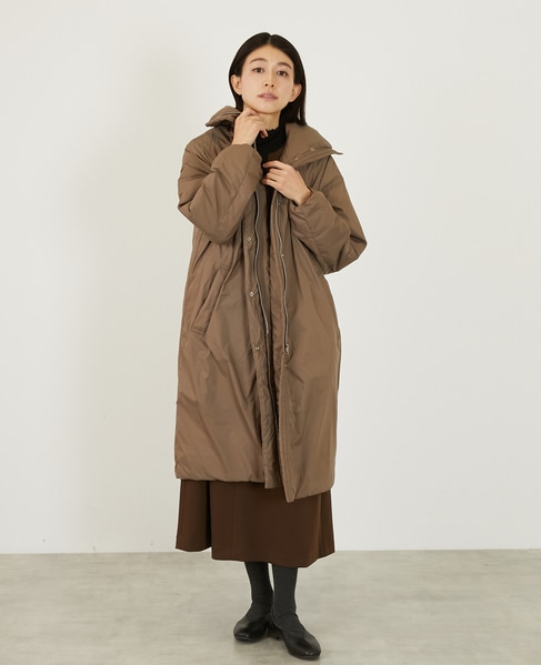 裏キルトダウンコート 詳細画像 モカ 1