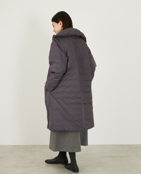 裏キルトダウンコート 詳細画像 グレー 5
