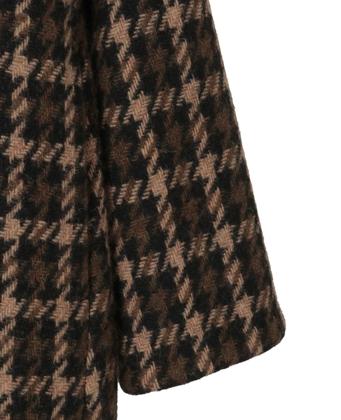 【LOURMARIN】チドリツィードノーカラーコート 詳細画像 その他 12