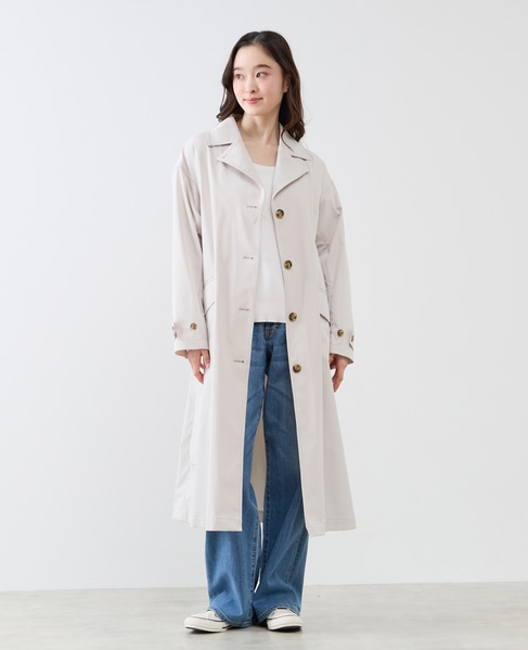 シングルトレンチコート 詳細画像 グレイッシュベージュ 1