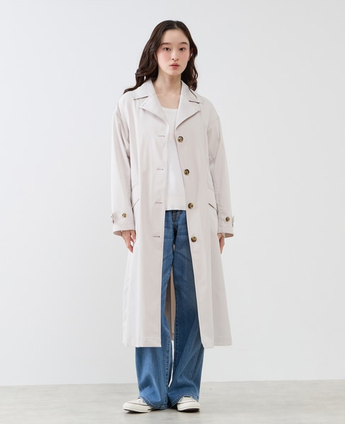 シングルトレンチコート 詳細画像 グレイッシュベージュ 2