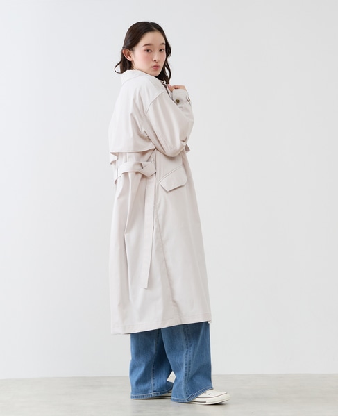 シングルトレンチコート 詳細画像 グレイッシュベージュ 8