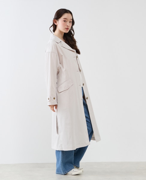シングルトレンチコート 詳細画像 グレイッシュベージュ 9