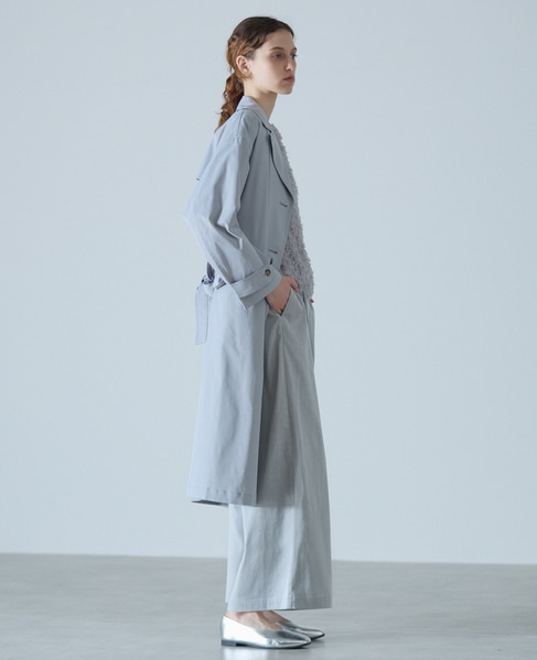 シングルトレンチコート 詳細画像 ブルー 2