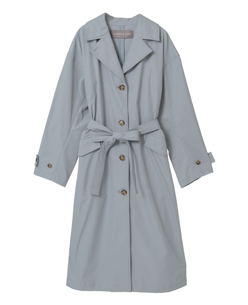 シングルトレンチコート 詳細画像 ブルー 3