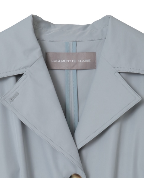 シングルトレンチコート 詳細画像 ブルー 5