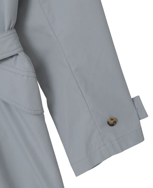 シングルトレンチコート 詳細画像 ブルー 6