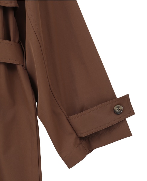 シングルトレンチコート 詳細画像 ブラウン 15