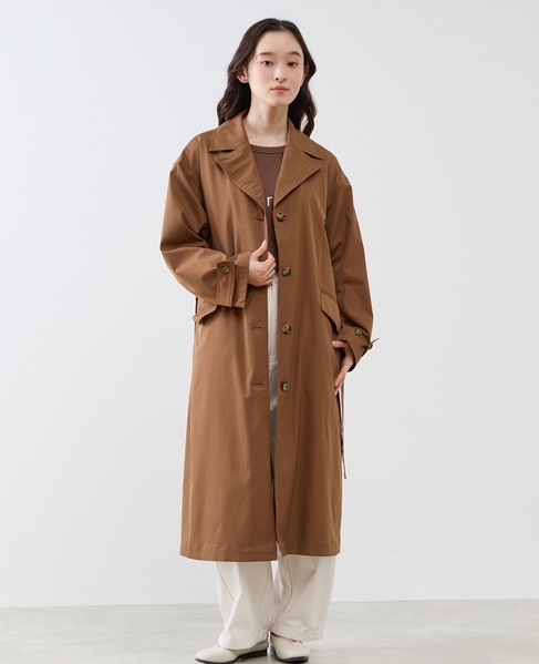 シングルトレンチコート 詳細画像 ブラウン 2