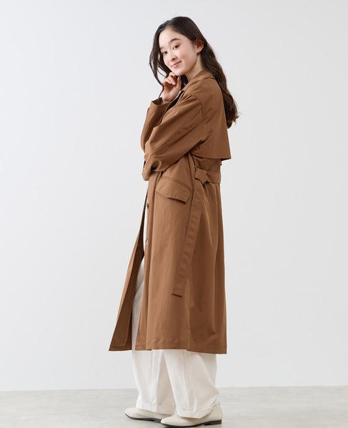 シングルトレンチコート 詳細画像 ブラウン 6
