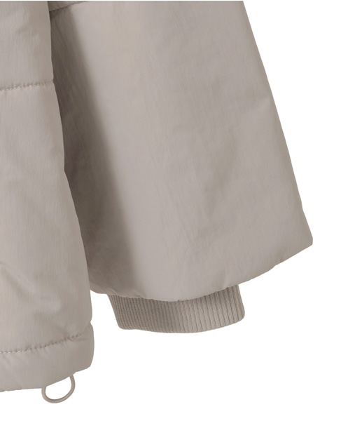 2WAY中綿ジャケット 詳細画像 グレイッシュベージュ 14