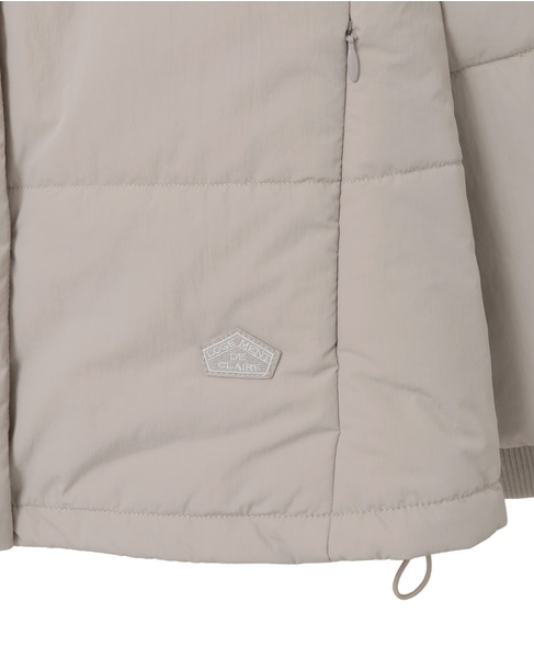 2WAY中綿ジャケット 詳細画像 グレイッシュベージュ 15