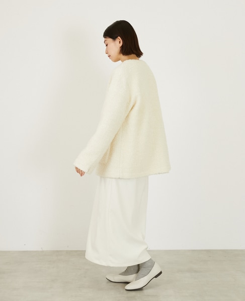 ツィードカーディガンジャケット 詳細画像 オフホワイト 4