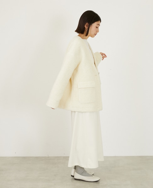 ツィードカーディガンジャケット 詳細画像 オフホワイト 7
