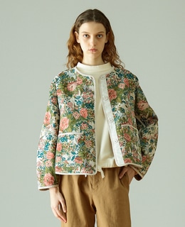 【LOURMARIN】ノーカラーゴブランジャケット