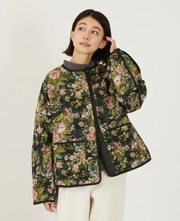 【LOURMARIN】ノーカラーゴブランジャケット